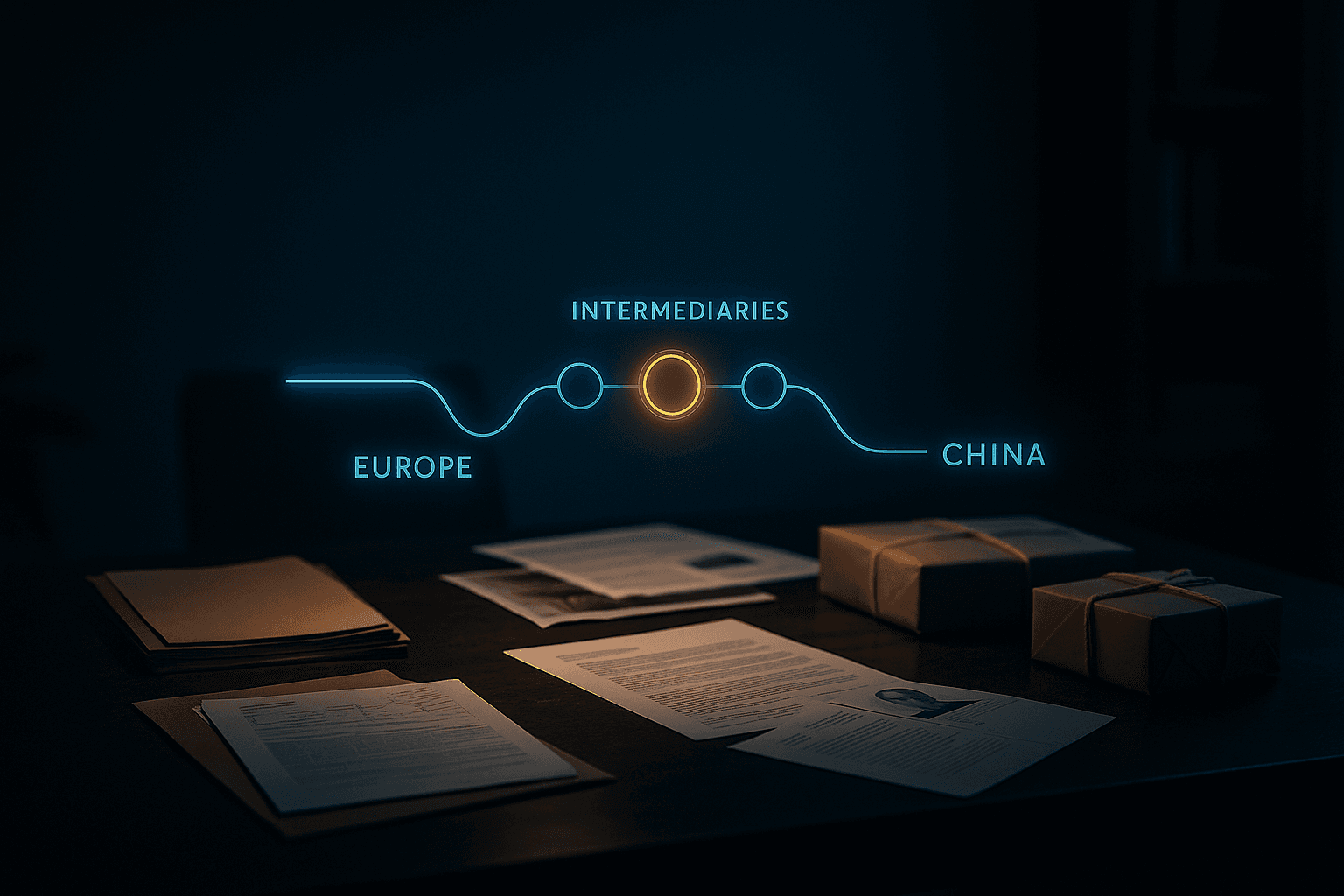 Поиск участников незаконной торговли