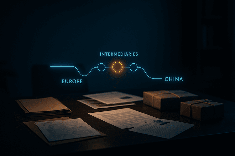 Поиск участников незаконной торговли